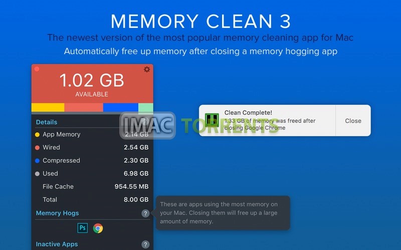 memory cleaner mac os