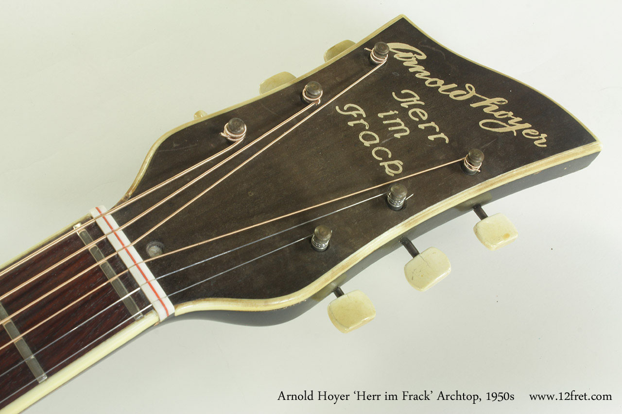 arnold hoyer guitar serial number